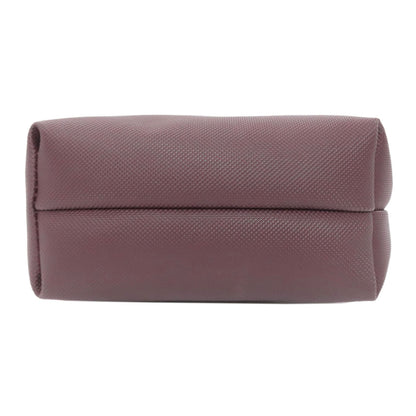 LACOSTE ラコステ 2WAY ハンドバッグ PVC レディース 中古