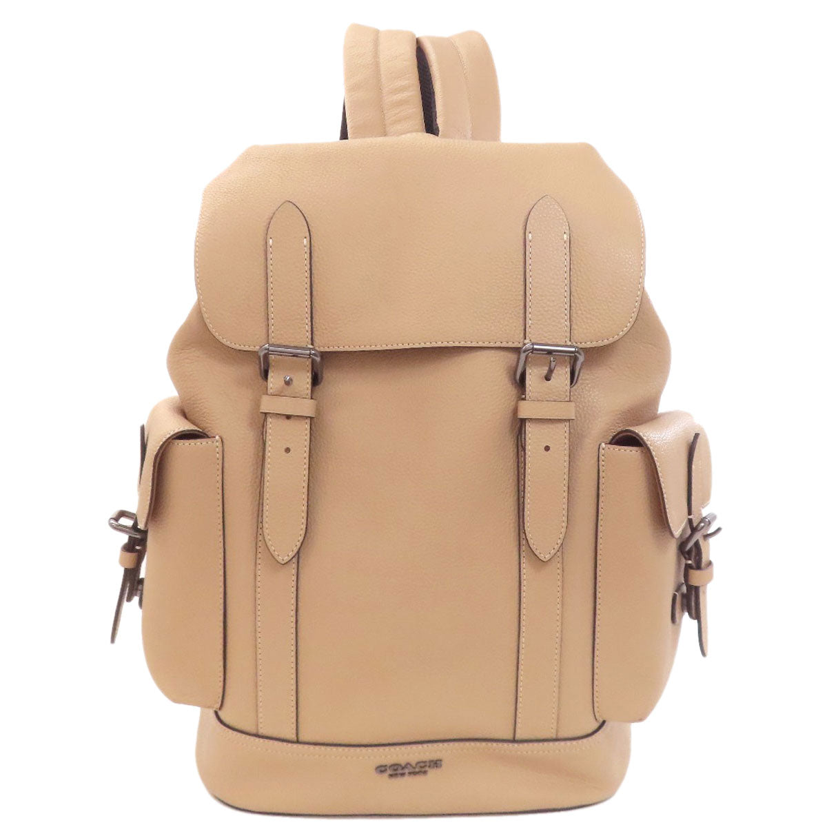 COACH コーチ CB837 ハドソン バックパック リュック・デイパック レザー メンズ 中古