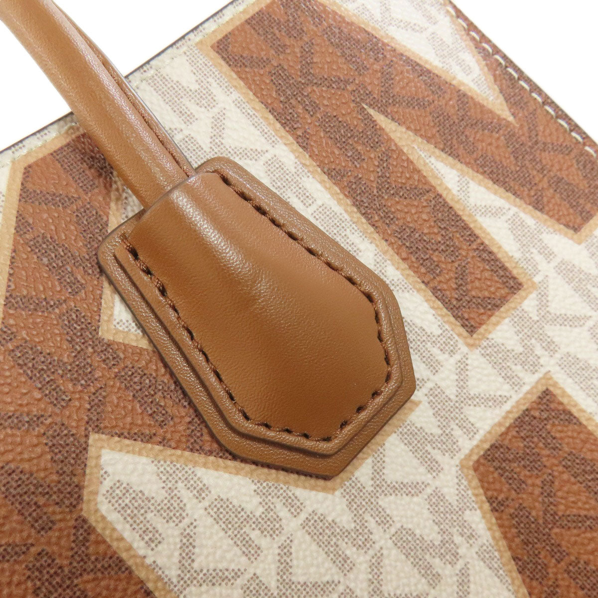 Michael Kors マイケルコース MKシグネチャー 2WAY ハンドバッグ PVC レディース 中古
