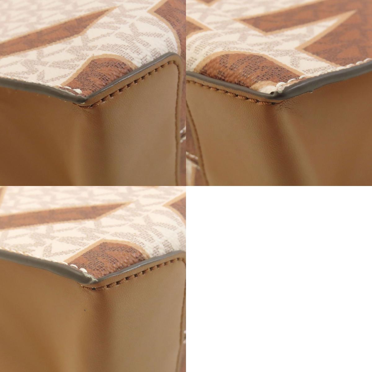 Michael Kors マイケルコース MKシグネチャー 2WAY ハンドバッグ PVC レディース 中古
