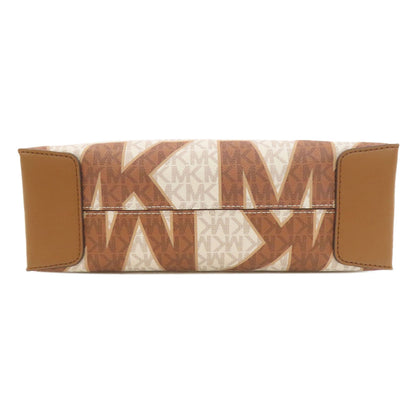 Michael Kors マイケルコース MKシグネチャー 2WAY ハンドバッグ PVC レディース 中古