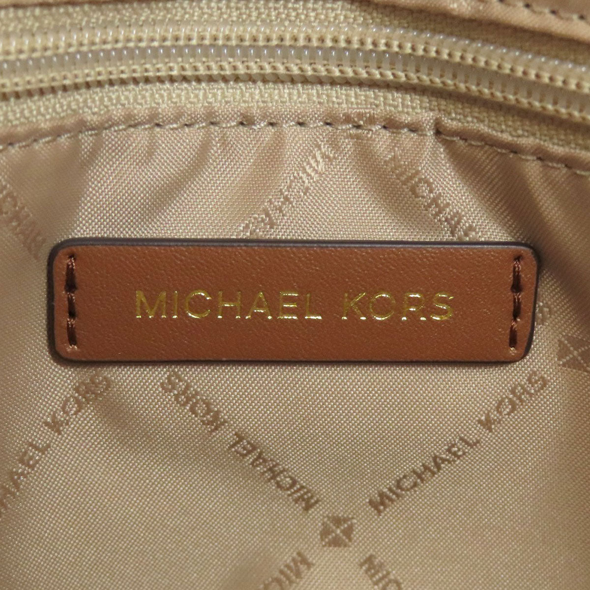 Michael Kors マイケルコース MKシグネチャー 2WAY ハンドバッグ PVC レディース 中古