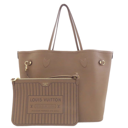 LOUIS VUITTON ルイヴィトン M25664 ネヴァーフル・インサイドアウトMM トートバッグ カーフ レディース 中古