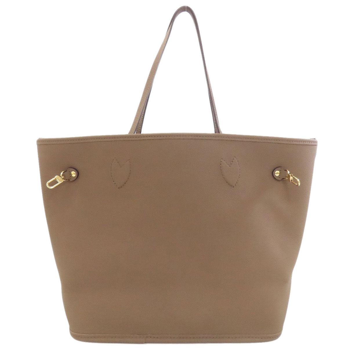 LOUIS VUITTON ルイヴィトン M25664 ネヴァーフル・インサイドアウトMM トートバッグ カーフ レディース 中古