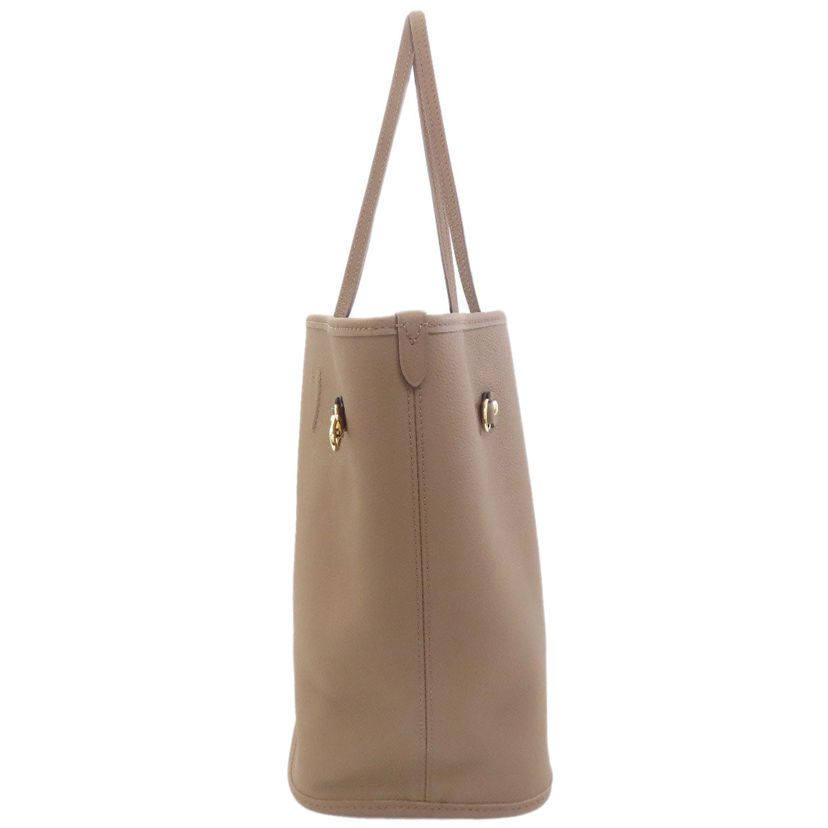 LOUIS VUITTON ルイヴィトン M25664 ネヴァーフル・インサイドアウトMM トートバッグ カーフ レディース 中古