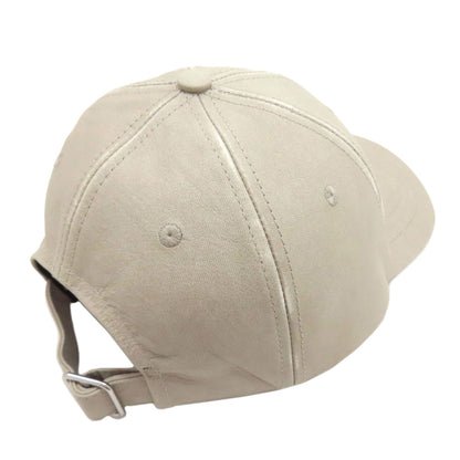 BOTTEGA VENETA ボッテガヴェネタ ジャージィプリント 帽子 レザー レディース 中古