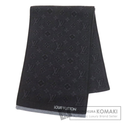 LOUIS VUITTON ルイヴィトン M73468 マイ・モノグラム エクリプス マフラー ウール レディース 中古