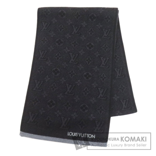 LOUIS VUITTON ルイヴィトン M73468 マイ・モノグラム エクリプス マフラー ウール レディース 中古