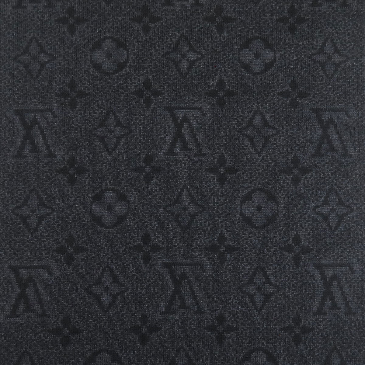 LOUIS VUITTON ルイヴィトン M73468 マイ・モノグラム エクリプス マフラー ウール レディース 中古