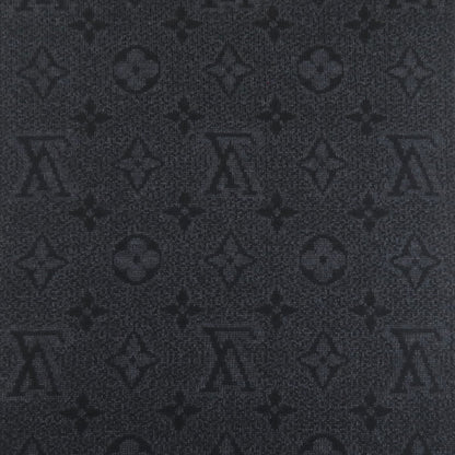 LOUIS VUITTON ルイヴィトン M73468 マイ・モノグラム エクリプス マフラー ウール レディース 中古
