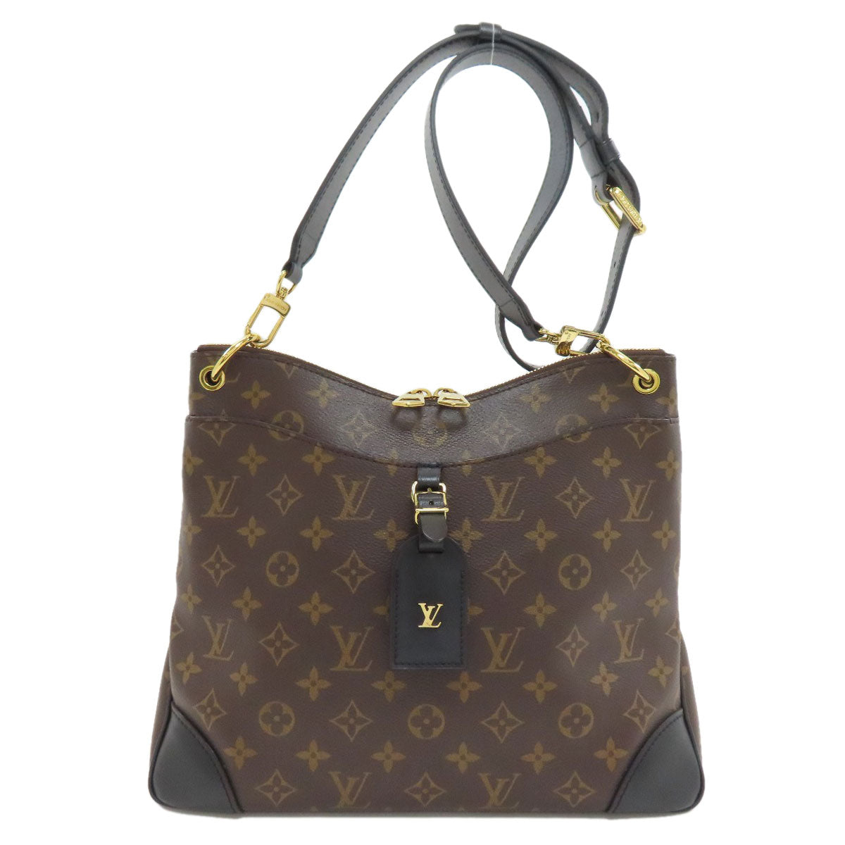 LOUIS VUITTON ルイヴィトン M45353 オデオンNM MM ショルダーバッグ モノグラムキャンバス レディース 中古