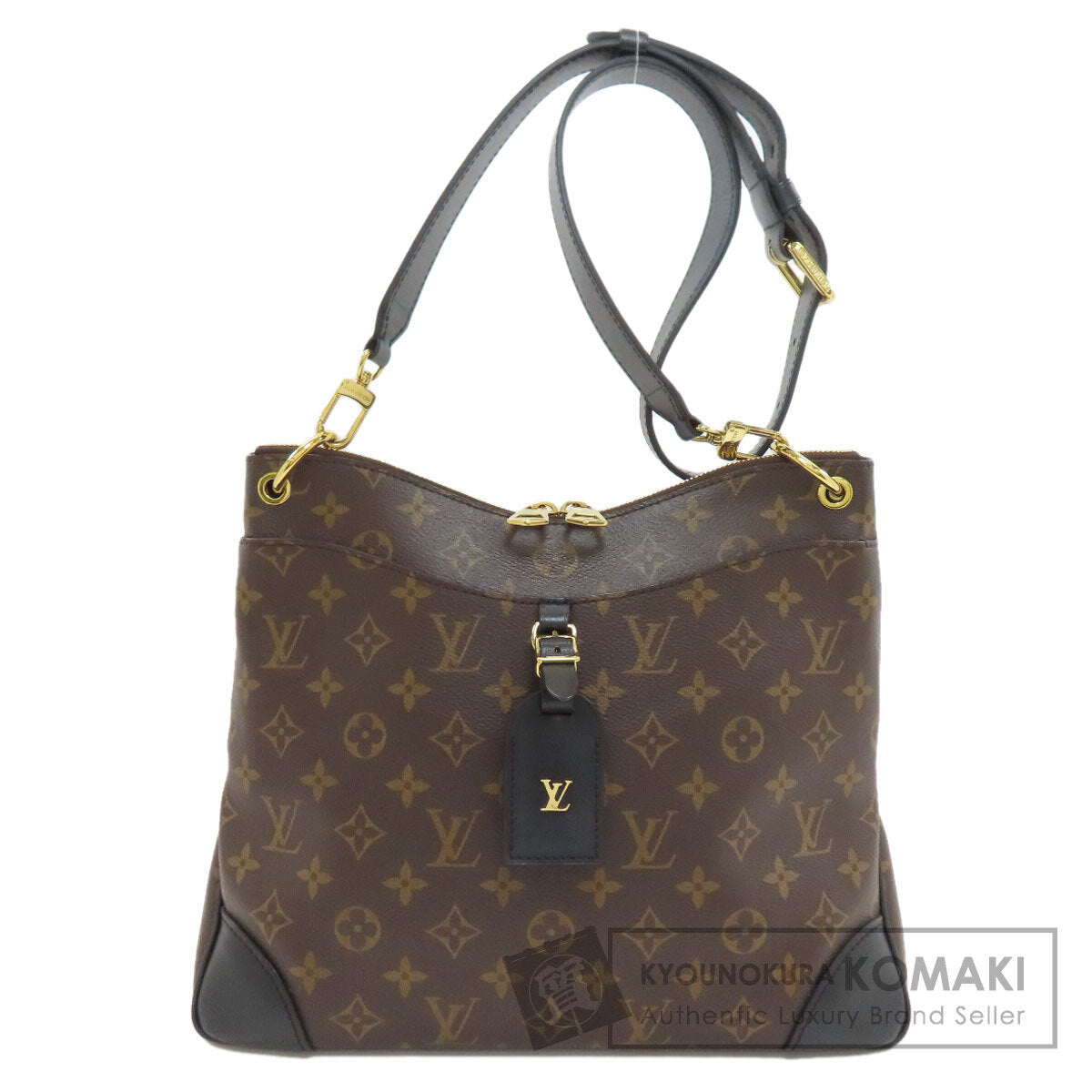 LOUIS VUITTON ルイヴィトン M45353 オデオンNM MM ショルダーバッグ モノグラムキャンバス レディース 中古