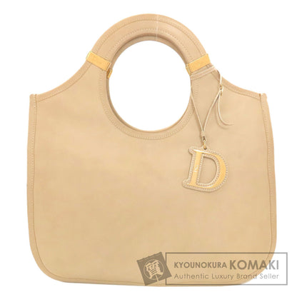 CHRISTIAN DIOR クリスチャンディオール ロゴ ハンドバッグ レザー レディース 中古