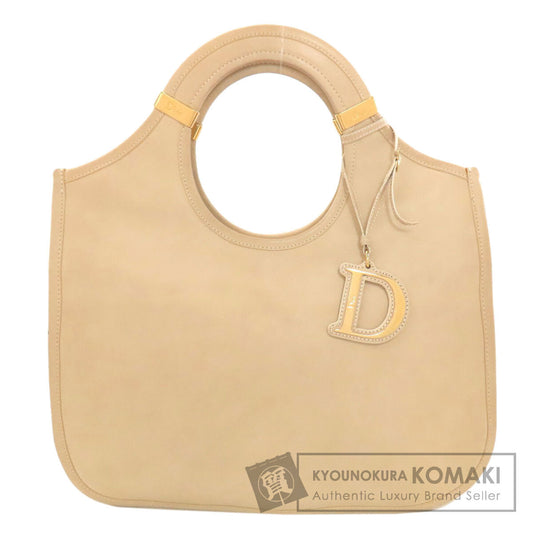 CHRISTIAN DIOR クリスチャンディオール ロゴ ハンドバッグ レザー レディース 中古