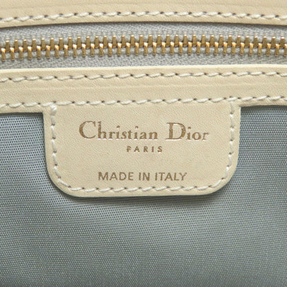 CHRISTIAN DIOR クリスチャンディオール ロゴ ハンドバッグ レザー レディース 中古