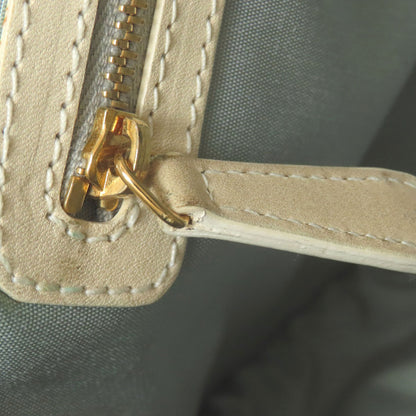 CHRISTIAN DIOR クリスチャンディオール ロゴ ハンドバッグ レザー レディース 中古