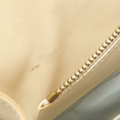 CHRISTIAN DIOR クリスチャンディオール ロゴ ハンドバッグ レザー レディース 中古