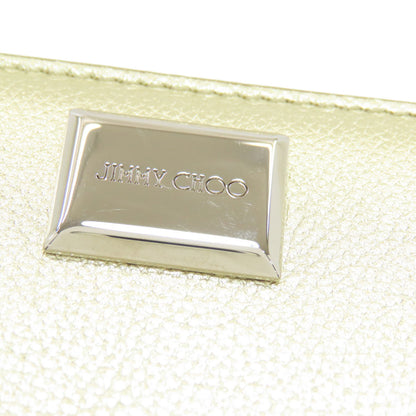 Jimmy Choo ジミーチュウ ラウンドファスナー 長財布（小銭入れあり） レザー レディース 中古