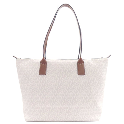 Michael Kors マイケルコース MKシグネチャー トートバッグ PVC レディース 中古