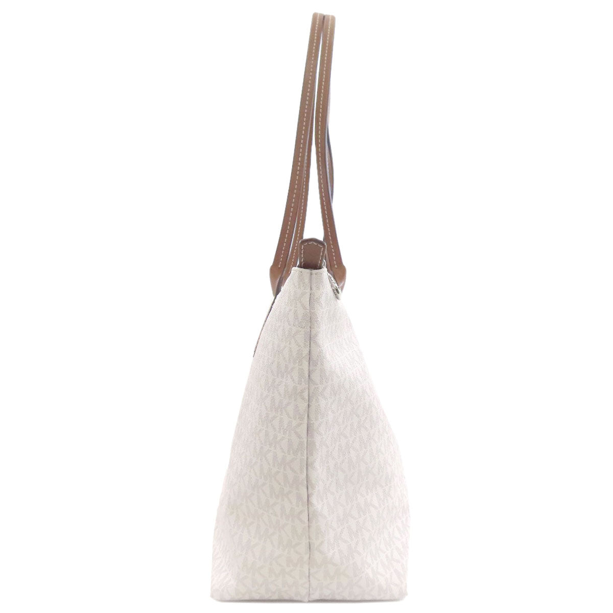 Michael Kors マイケルコース MKシグネチャー トートバッグ PVC レディース 中古