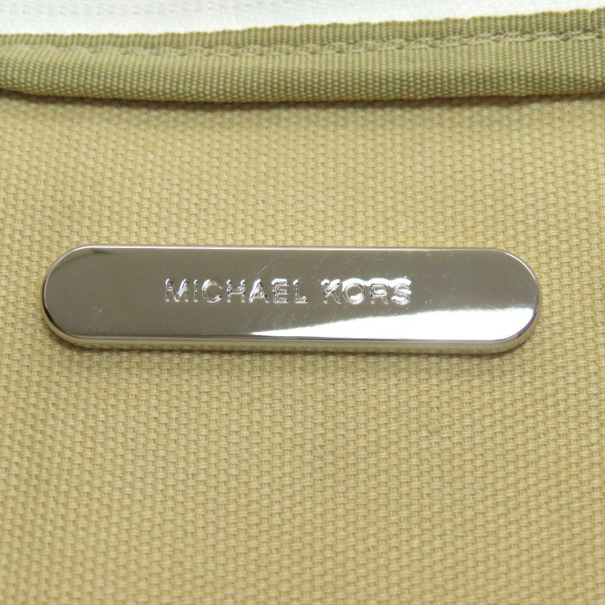 Michael Kors マイケルコース MKシグネチャー トートバッグ PVC レディース 中古