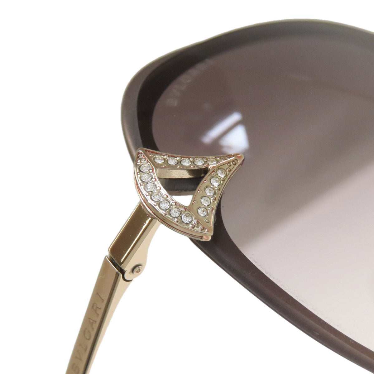 BVLGARI ブルガリ ロゴ サングラス プラスティック レディース 中古