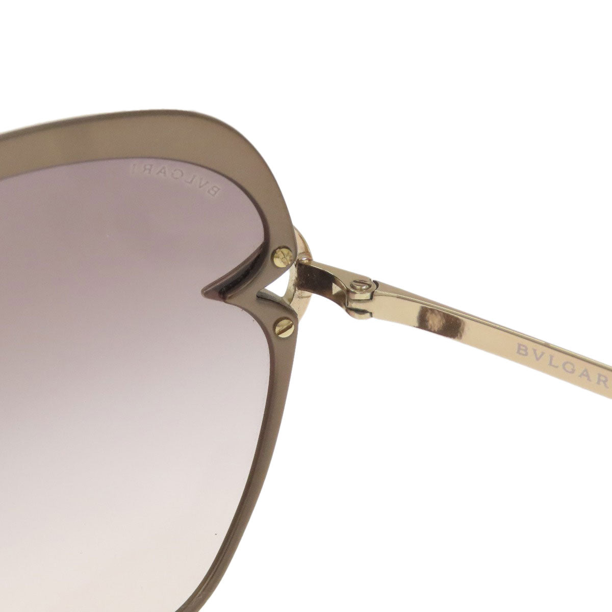 BVLGARI ブルガリ ロゴ サングラス プラスティック レディース 中古