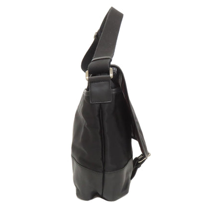 BURBERRY バーバリー ブラックレーベル ショルダーバッグ ナイロン レディース 中古