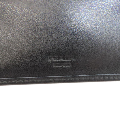 PRADA プラダ 2M0002 ロゴ 二つ折り財布（小銭入れあり） カーフ メンズ 中古