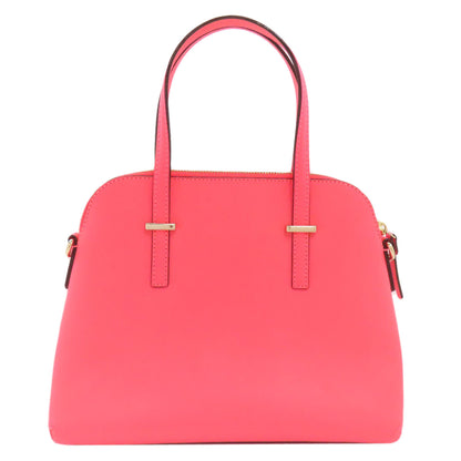 kate spade ケイトスペード 2WAY ハンドバッグ レザー レディース 中古