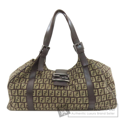 FENDI フェンディ ズッキーノ トートバッグ キャンバス レディース 中古