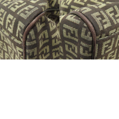 FENDI フェンディ ズッキーノ トートバッグ キャンバス レディース 中古