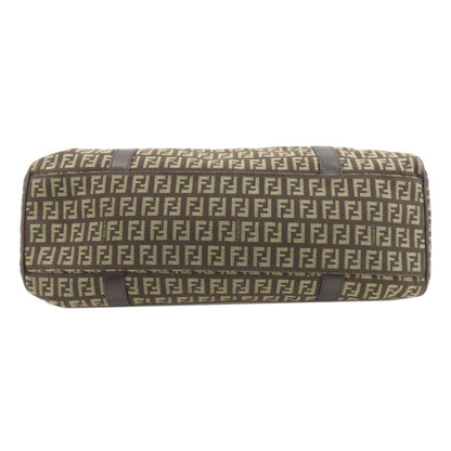 FENDI フェンディ ズッキーノ トートバッグ キャンバス レディース 中古