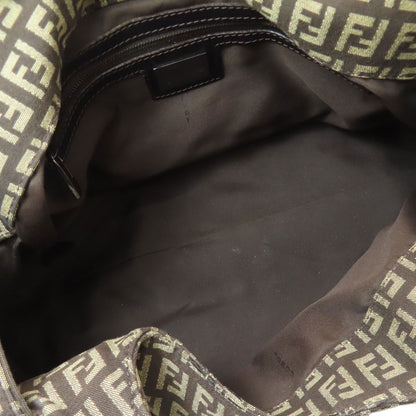 FENDI フェンディ ズッキーノ トートバッグ キャンバス レディース 中古