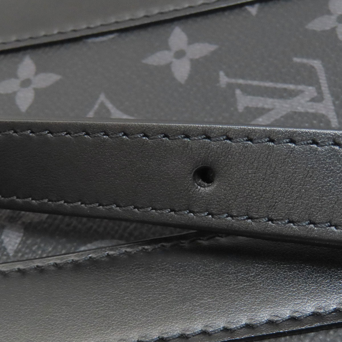 LOUIS VUITTON ルイヴィトン M46453 サックプラ ミニ ハンドバッグ モノグラムエクリプス レディース 中古