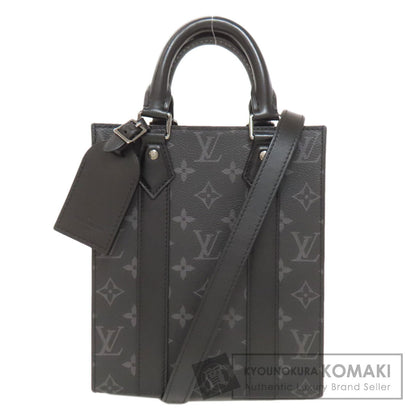 LOUIS VUITTON ルイヴィトン M46453 サックプラ ミニ ハンドバッグ モノグラムエクリプス レディース 中古