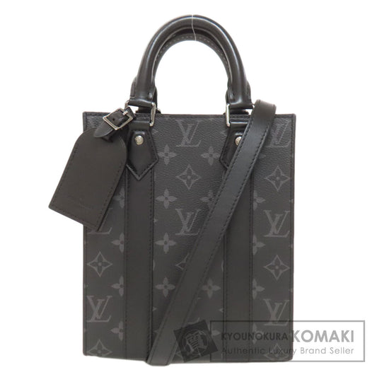 LOUIS VUITTON ルイヴィトン M46453 サックプラ ミニ ハンドバッグ モノグラムエクリプス レディース 中古