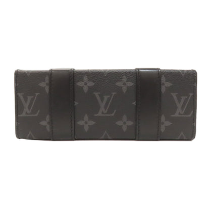 LOUIS VUITTON ルイヴィトン M46453 サックプラ ミニ ハンドバッグ モノグラムエクリプス レディース 中古