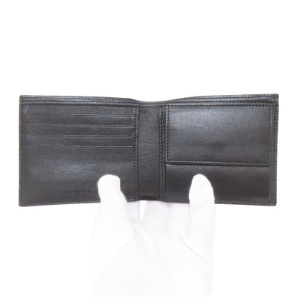 BALENCIAGA バレンシアガ 674762 ロゴ金具 二つ折り財布（小銭入れあり） レザー レディース 中古