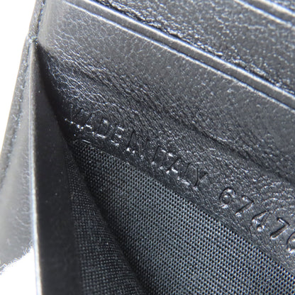 BALENCIAGA バレンシアガ 674762 ロゴ金具 二つ折り財布（小銭入れあり） レザー レディース 中古