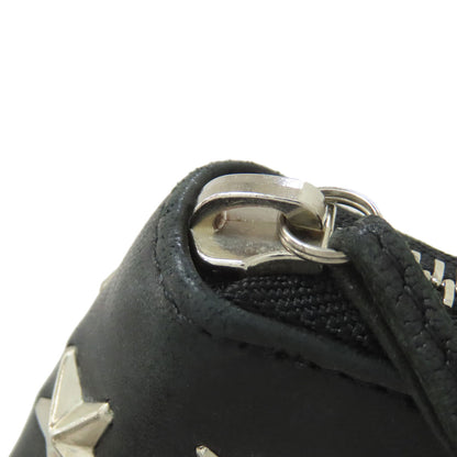 Jimmy Choo ジミーチュウ スターモチーフ ラウンドファスナー 長財布（小銭入れあり） レザー レディース 中古