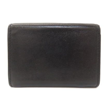 YVES SAINT LAURENT イヴ・サンローラン ハート 二つ折り財布（小銭入れあり） レザー レディース 中古