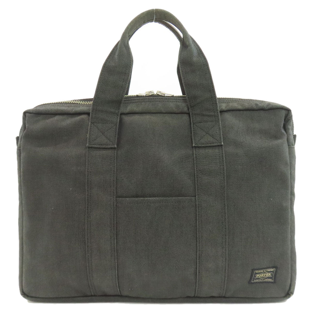 PORTER ポーター ロゴ ハンドバッグ キャンバス レディース 中古