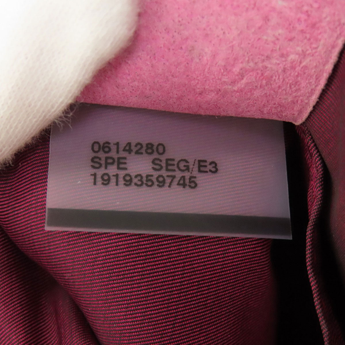 Longchamp ロンシャン ロンシャンホース チェック ハンドバッグ ナイロン レディース 中古