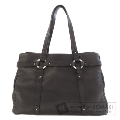 BALLY バリー ロゴ トートバッグ レザー レディース 中古