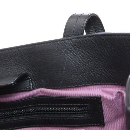 BALLY バリー ロゴ トートバッグ レザー レディース 中古