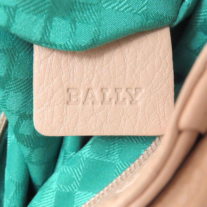 BALLY バリー ロック金具 2WAY ハンドバッグ レザー レディース 中古