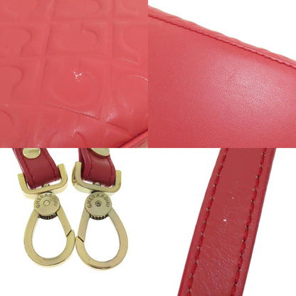 GHERARDINI ゲラルディーニ ロゴモチーフ 2WAY ハンドバッグ レザー レディース 中古