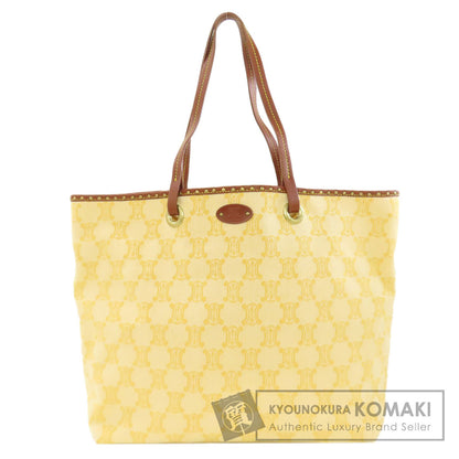 CELINE セリーヌ マカダム柄 トートバッグ キャンバス レディース 中古