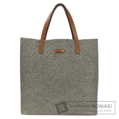 GUCCI グッチ 295267 ロゴ トートバッグ フェルト レディース 中古